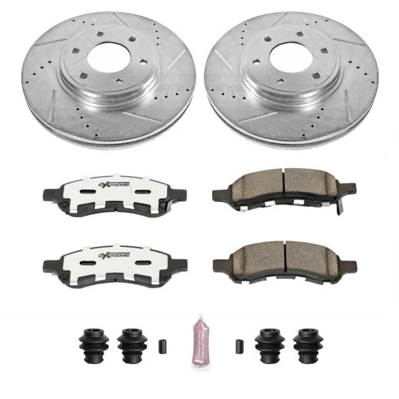 PowerStop K1453 26 fits Chevrolet Trailblazer Front Z26 Street Warrior Brake Kit