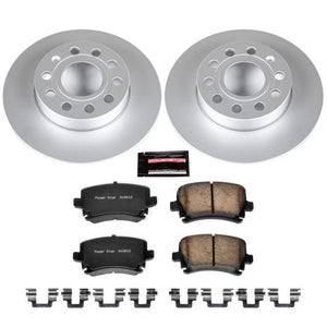 PowerStop CRK4627 2008 fits Audi A3 Rear Z23 Evolution Sport Coated Brake Kit