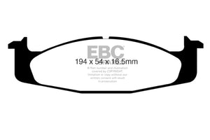 EBC UD632 94-96 fits Ford Bronco 5.0 Ultimax2 Front Brake Pads