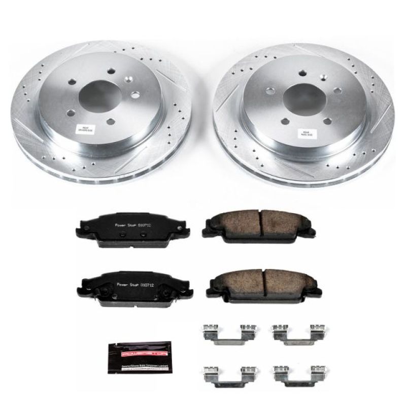 PowerStop K1425 fits Cadillac 03-07 CTS Rear Z23 Evolution Sport Brake Kit