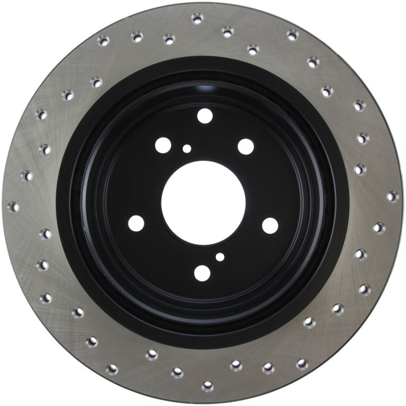 Stoptech 128.42047R Drilled Sport Brake Rotor
