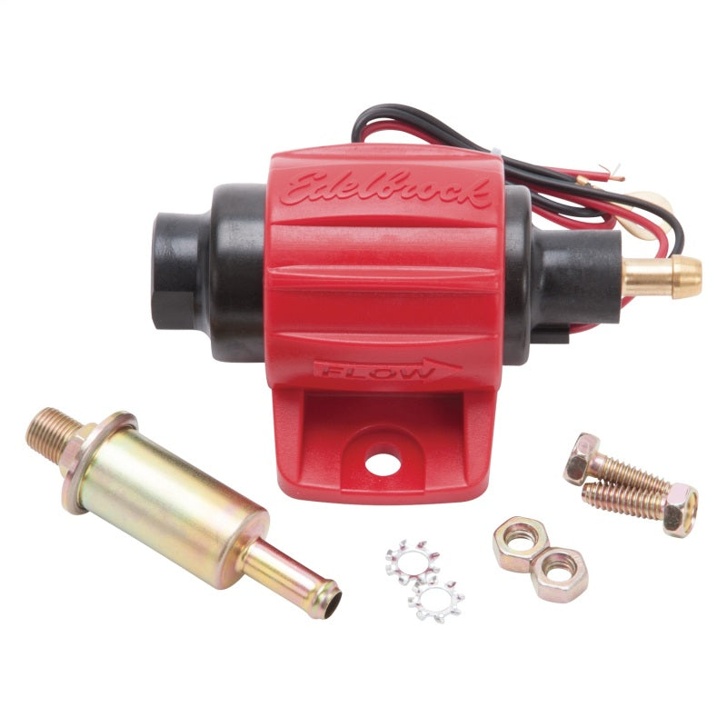 Edelbrock 17301 Fuel Pump Low Pressure 12V 38 GPH Gasoline Only