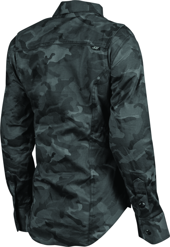 Speed and Strength Speed Society Armored Moto Shirt Womens Camouflage -XS