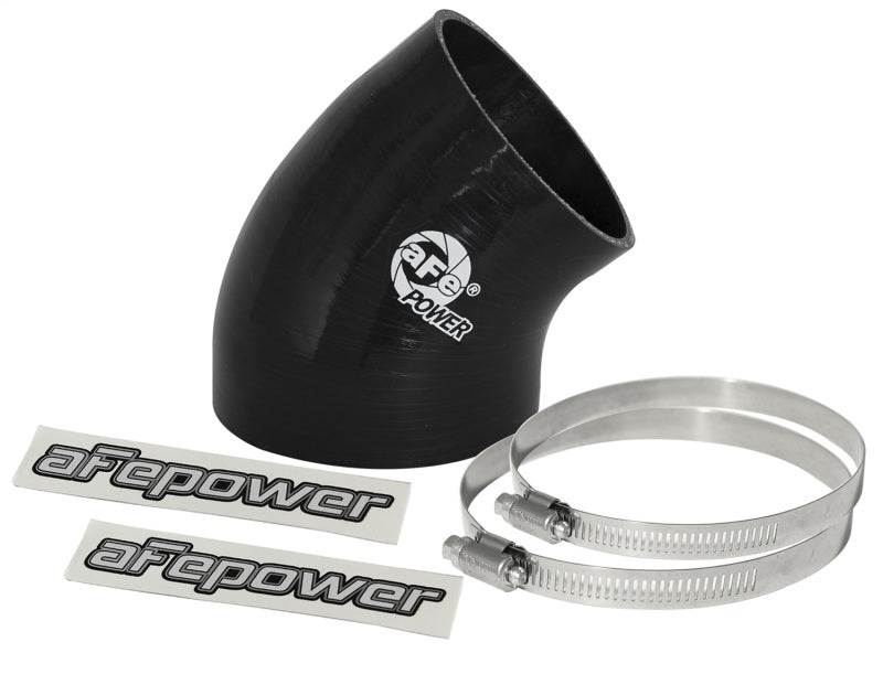AFE 59-00047 FORCE Cold Air Int Sys Spare Parts Kit (4-3.5in ID x 40 Deg) Elbow