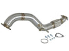 AFE 49-36617 d Steel 3in Rear Down-Pipe/Mid Pipe 2017+ fits Honda Civic Type R