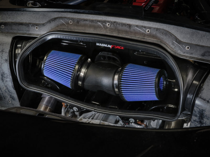 AFE 54-13055R fits Chevy Corvette C8 Magnum FORCE Stage-2 Cold Air Intake w/ Pr