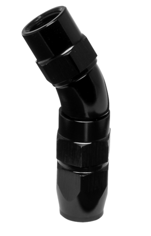 Vibrant 28303 0 Degree High Flow Hose End Fitting for PTFE Lined Hose - Aluminu