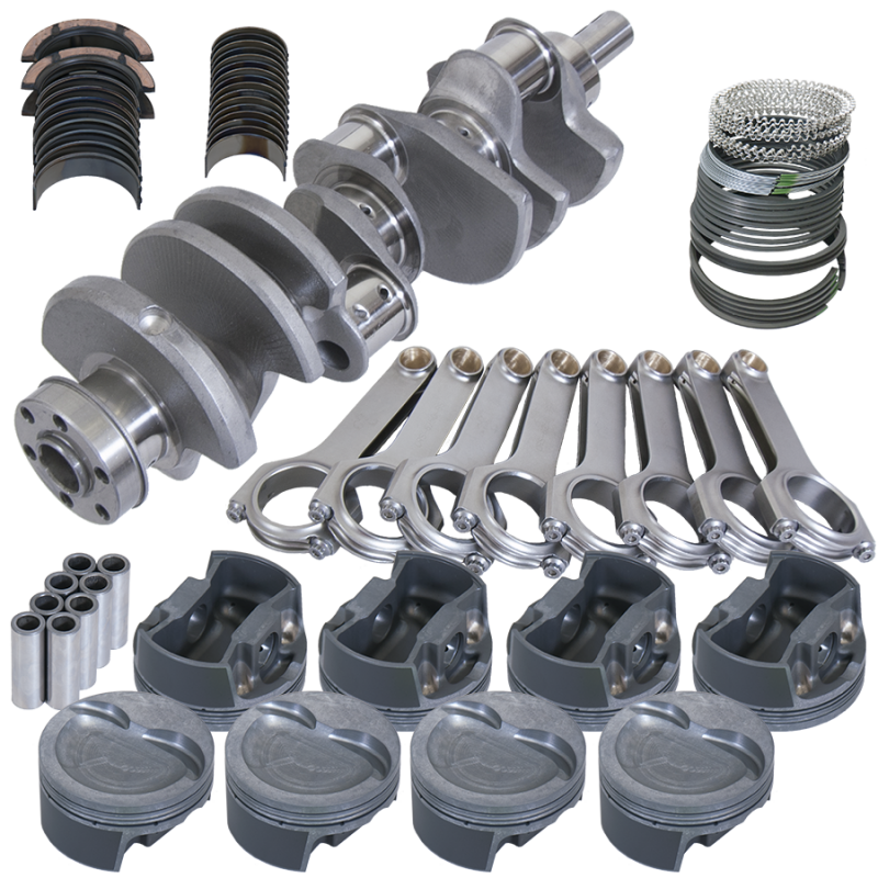 Eagle B14623125 fits Ford 351W 4.000in Crank 2.750in Mains 6.250in H-Beam 4.125in Pistons Balanced Assembly