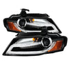 Spyder 5080752 fits Audi 09-12 A4 Projector Headlights Xenon/HID Model Only - D