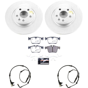 Power Stop 15-17 Land Rover Discovery Sport Rear Z36 Coated Truck & Tow Brake Kit