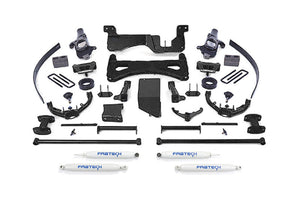 Fabtech K1030 07-08 fits GM C/K2500HD 8in Perf Sys w/Perf Shks