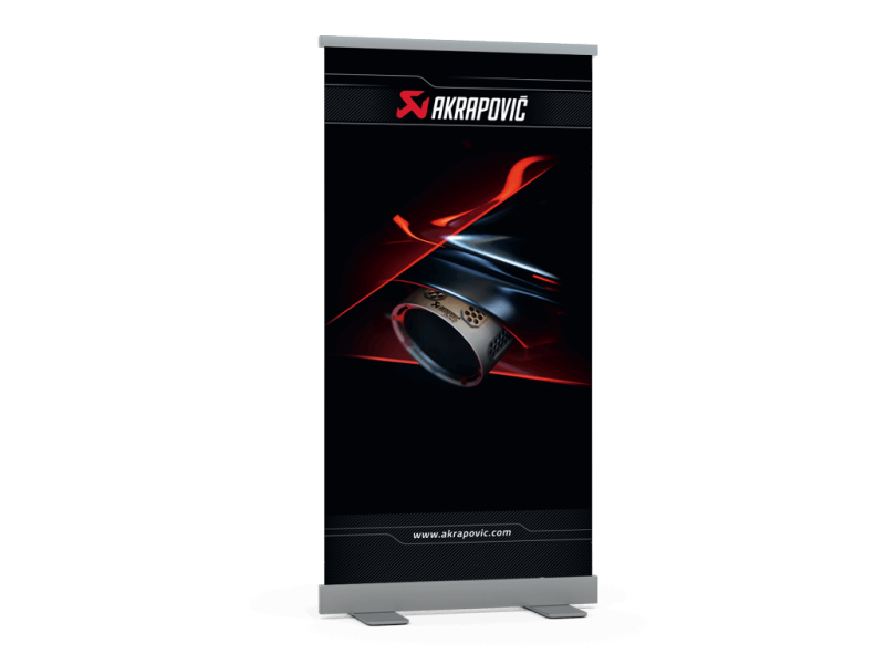 Akrapovic 801930 Pull Up Banner CAR - F8 Tributo