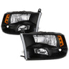 xTune 9040191 fits Dodge Ram 1500 09-17 (Non-LED) Halogen Only OEM Style Headli
