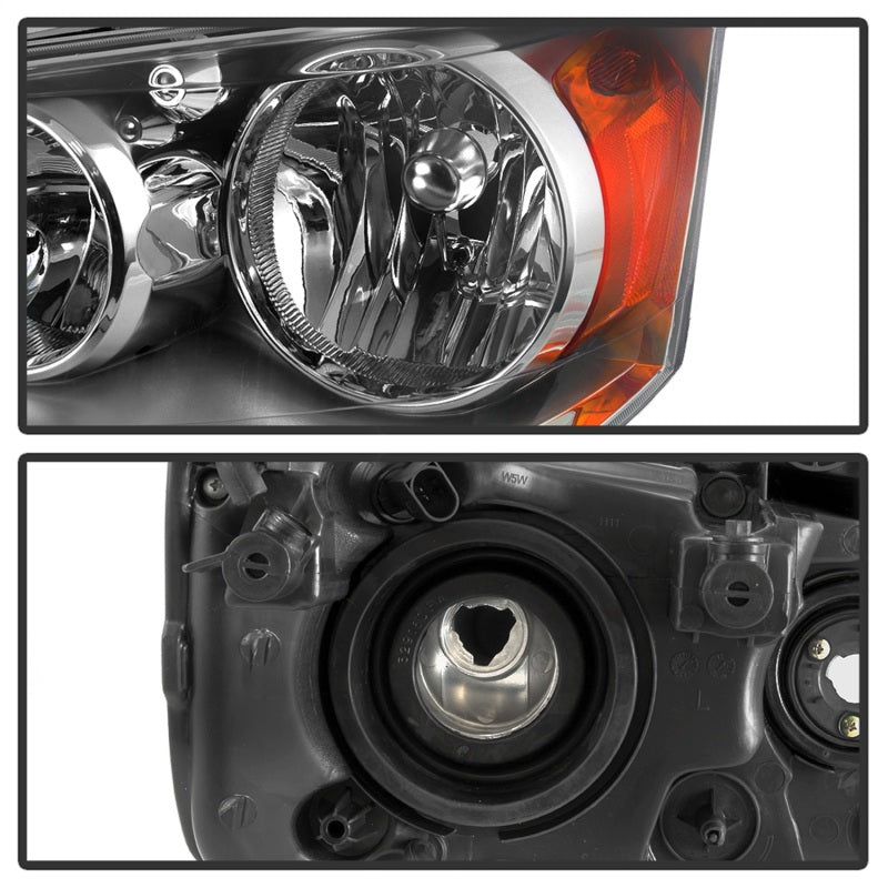 xTune 9042515 11-17 fits Dodge Grand Caravan Driver Side Headlights - OEM Left
