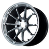 Advan YAF9J44WDHPB RZ-DF2 19x9.5 / 5x120 BP / +44 Offset / 72.5 HB - Diamond Cut & Hyper Platinum Black