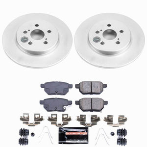 Power Stop 11-17 Lexus CT200h Rear Z23 Coated Brake Kit