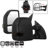 xTune 9943102 99-07 fits Ford Super Duty Heated LED Signal Power Mirrors - Smk