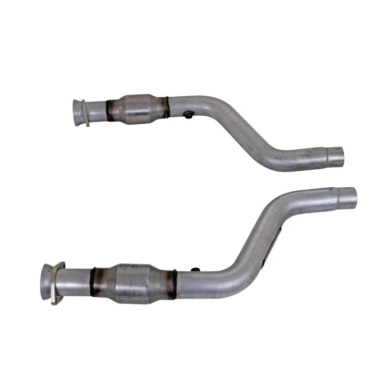 BBK 1796 fits Dodge 05-15 Challenger Charger Short Mid X Pipe w Catalytic Converters 2-3/4 For LT Headers