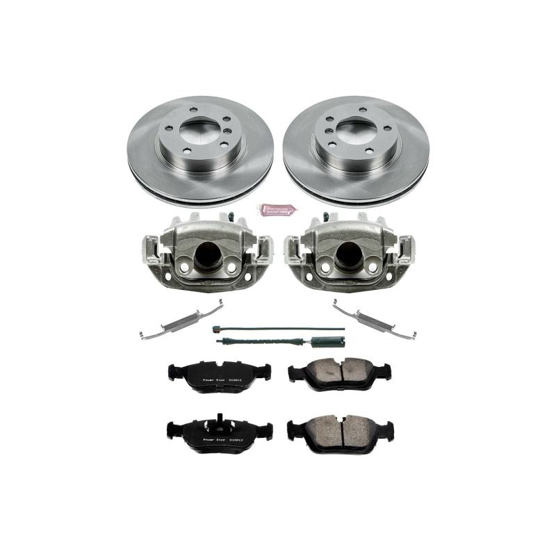 PowerStop KCOE496 fits BMW 92-98 318i Front Autospecialty Brake Kit w/Calipers