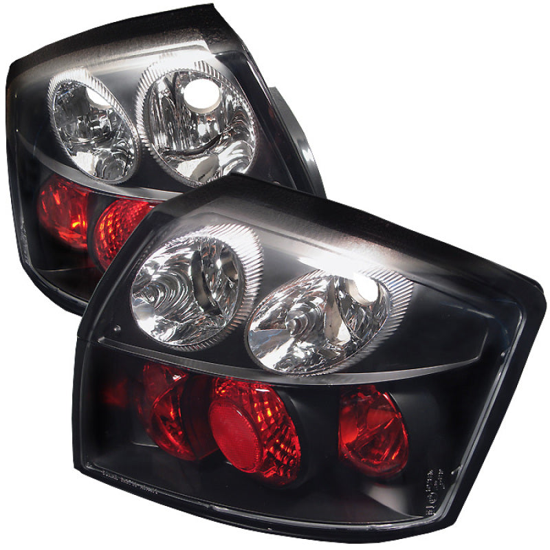 Spyder 5000002 fits Audi 02-05 A4 (Excl Convertible/Wagon) Euro Style Tail Lights - Black (ALT-YD-AA402-BK)