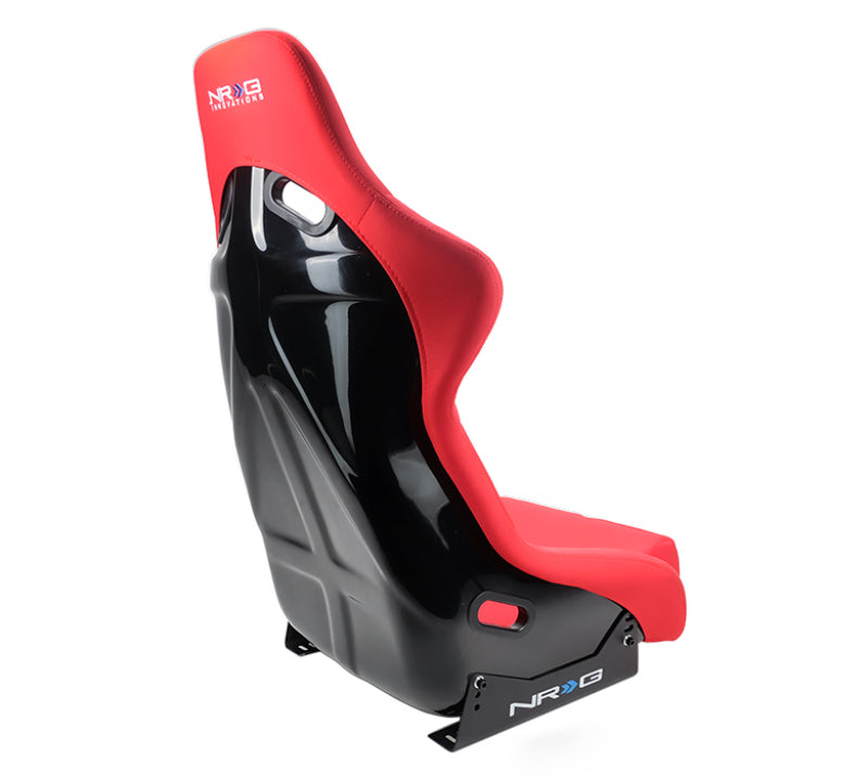 NRG FRP-300RD FRP Bucket Seat (Red Cloth) - Large