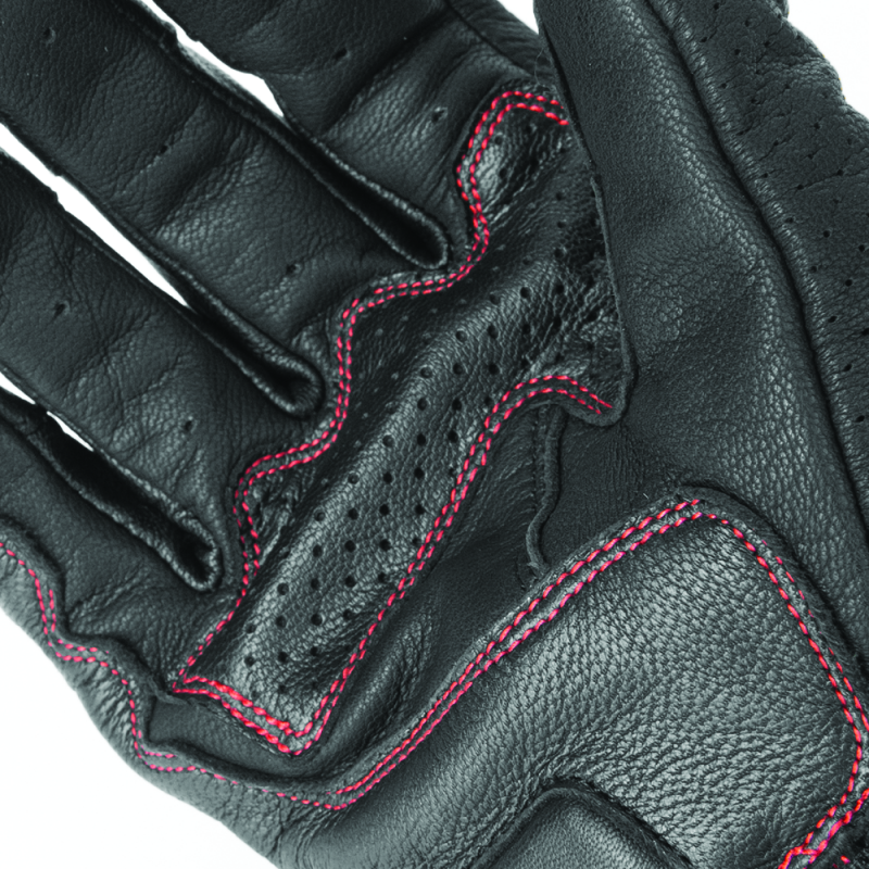 Speed and Strength 892320 Twist of Fate Leather Gloves Black/Red - Small