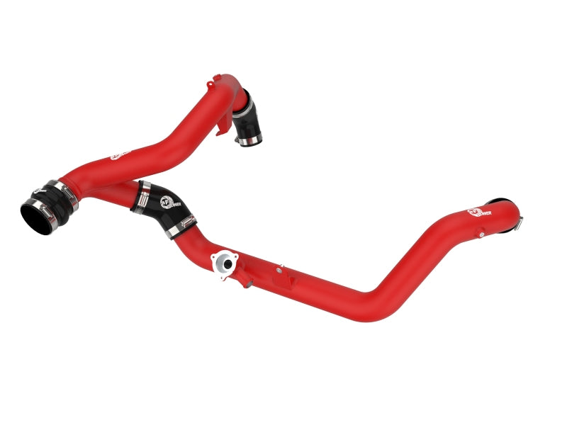 AFE 46-20658-R unner 2-1/4 IN Aluminum Hot Charge Pipe Black 20-23 fits Ford Ex