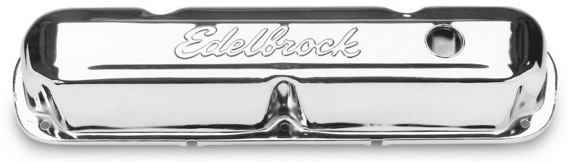 Edelbrock 4495 Valve Cover Signature Series fits Chrysler 1965-1991 318-340-360 CI V8 Chrome
