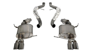 CORSA Performance 14569 Corsa 2008-2012 fits BMW M3 E90 Polished Sport Cat-Back Exhaust