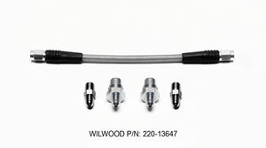 Wilwood 220-13647 Flexline Kit Rear 07-11 fits BMW 3 Series