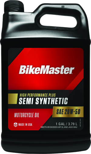 BikeMaster 532320 BikeMaster 20W50 Semi Synthetic Oil - Gallon