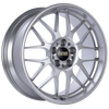 BBS RG707HDSK RG-R 18x8.5 5x120 ET22 Diamond Silver Wheel -82mm PFS/Clip Required