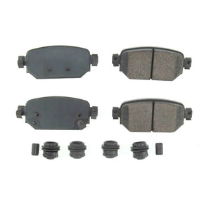 PowerStop 17 2042 fits Mazda 3 Rear Z17 Evolution Ceramic Brake Pads w/Hardware