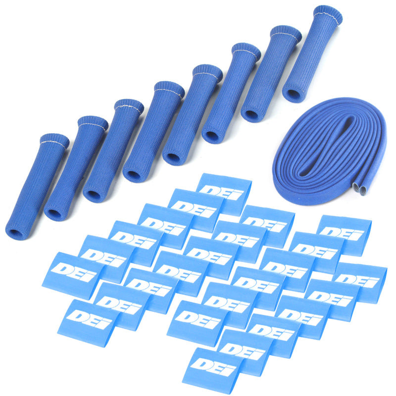 DEI  10732 Protect-A-Boot and Wire Kit 8 Cylinder - Blue