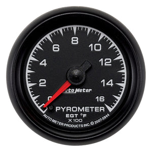 AutoMeter 5944 Autometer ES 52.4mm Pyrometer 0-1600 Degree F FSE Gauge