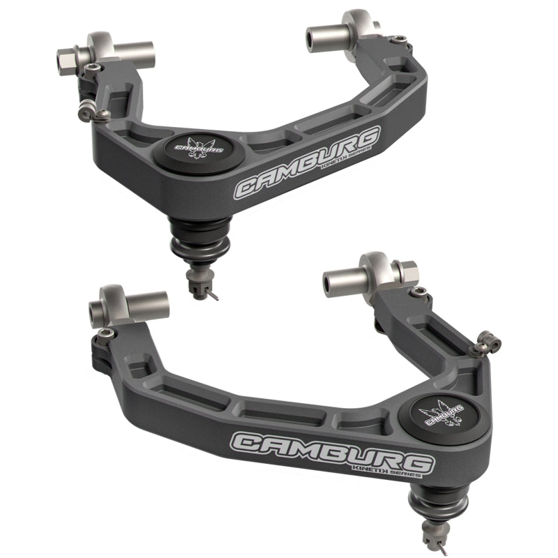 Camburg CAM-110308-GRY 2024+ fits Ford Ranger Raptor KINETIK Series Billet X-Joint XL Upper Control Arms - Gray