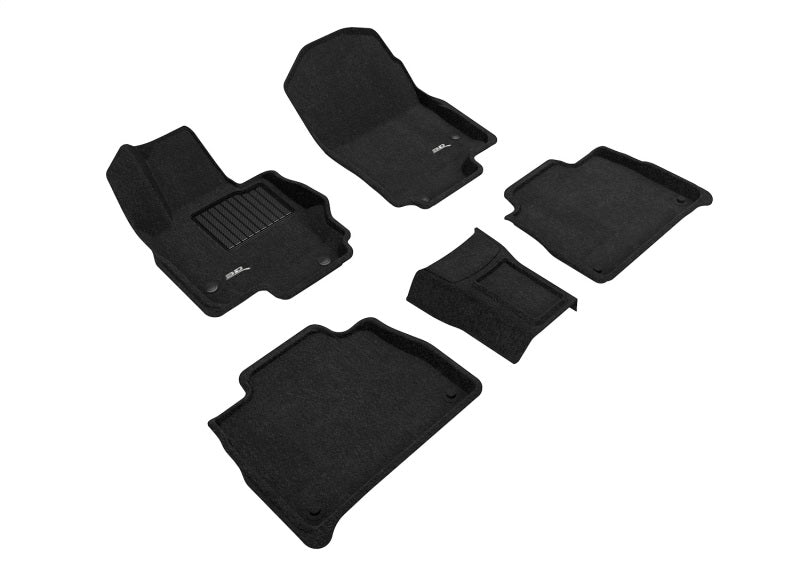 3D L1MB11804709 Maxpider 20-22 fits Mercedes-Benz Gle-Class 5-Seat Suv (W167) Elegant 1st 2nd Row - Set (Black)