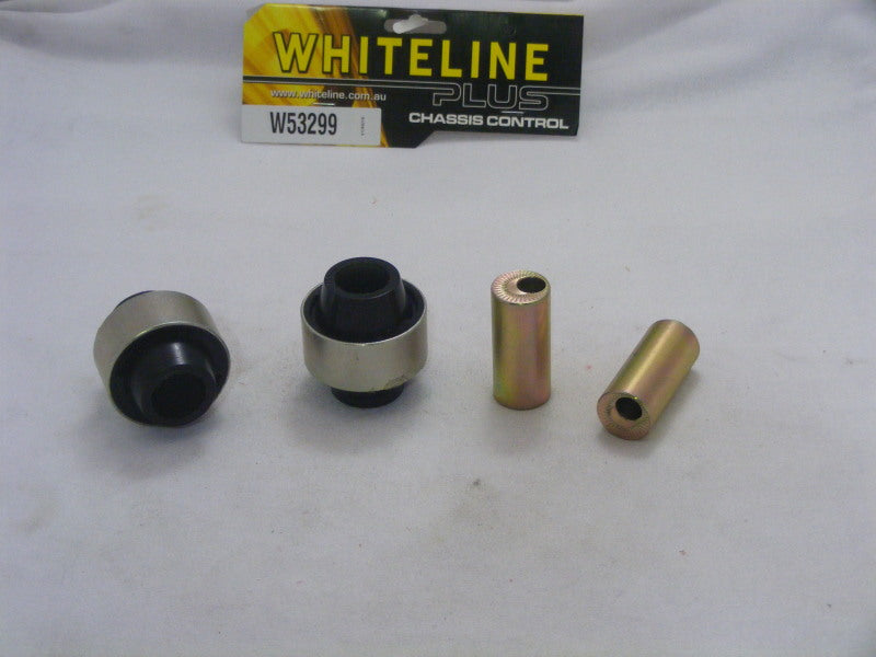 Whiteline W53299 Plus 10/00-3/06 fits Toyota MR2 Spyder Front Control Arm - Lower Inner Rear Bushing Kit