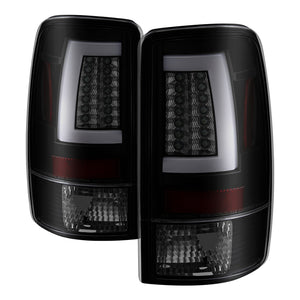 Spyder 5084156 fits GMC 00-06 Yukon/Yukon XL V2 Light Bar LED Tail Lights - Blk