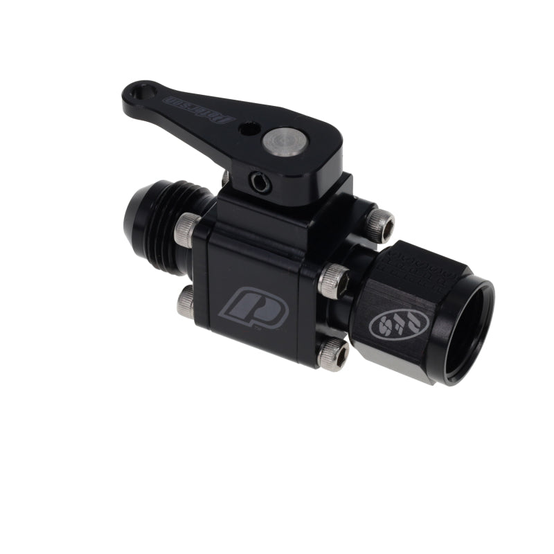 Peterson Fluid Systems 09-0923 Ball Valve -8AN x -8AN B-Nut