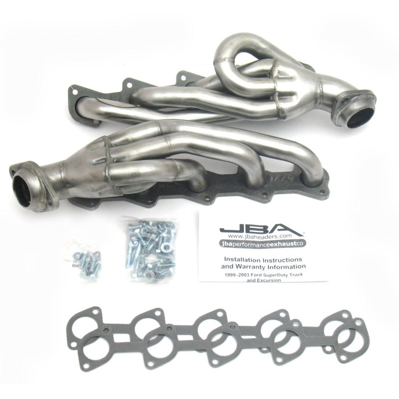 JBA 1669S fits Ford 99-04 Truck 6.8L 2V V10 w/o EGR 1-1/2in Primary Raw 409SS Cat4Ward Header