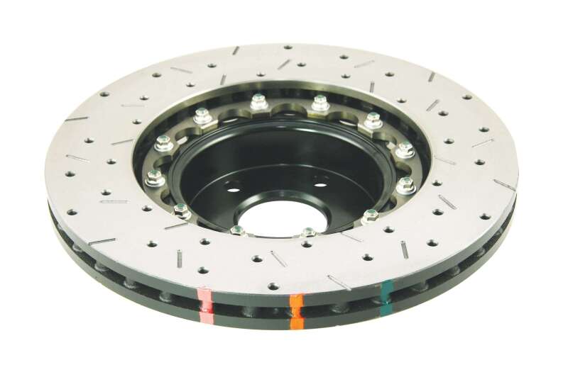 DBA 5010BLKXS 02-10 WRX / 13+ FR-S / 13+ BRZ Premium Front Drilled & Slotted 500