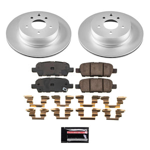 Power Stop CRK9074 20-22 fits Cadillac CT4 Front Z17 Coated Brake Kit