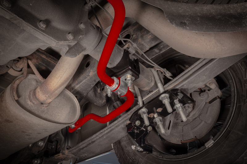 UMI Performance 6580-B UMI 15-24 fits Ford F-150 1in Solid Rear Sway Bar - Black