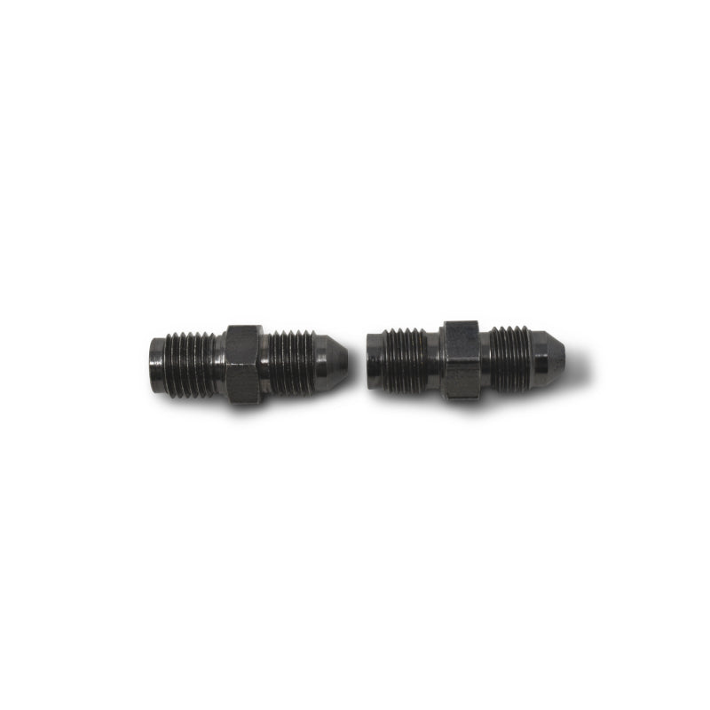 Russell 643963 Performance -3 AN SAE Adapter Fitting (2 pcs.) (Black)
