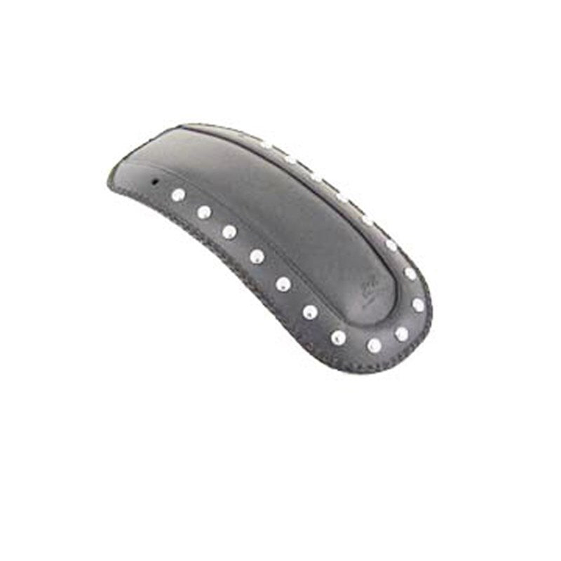 Mustang 78041 Harley Early FL, FLHT Touring Accessories Fender Bib w/Studs - Black