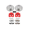 PowerStop KC2119 fits Jeep Cherokee Front Z36 Truck & Tow Brake Kit w/Calipers