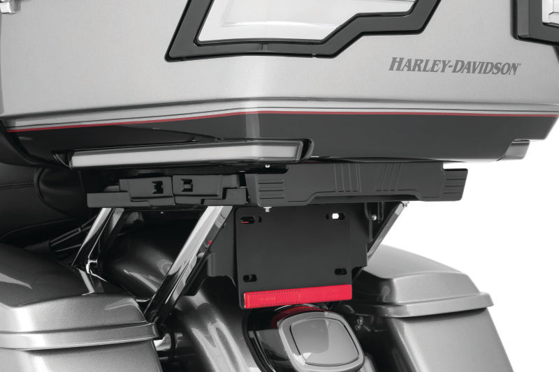 Kuryakyn 8789 Kuryakyn Quick Adjust Tour-Pak Relocator 14-Up Touring Black