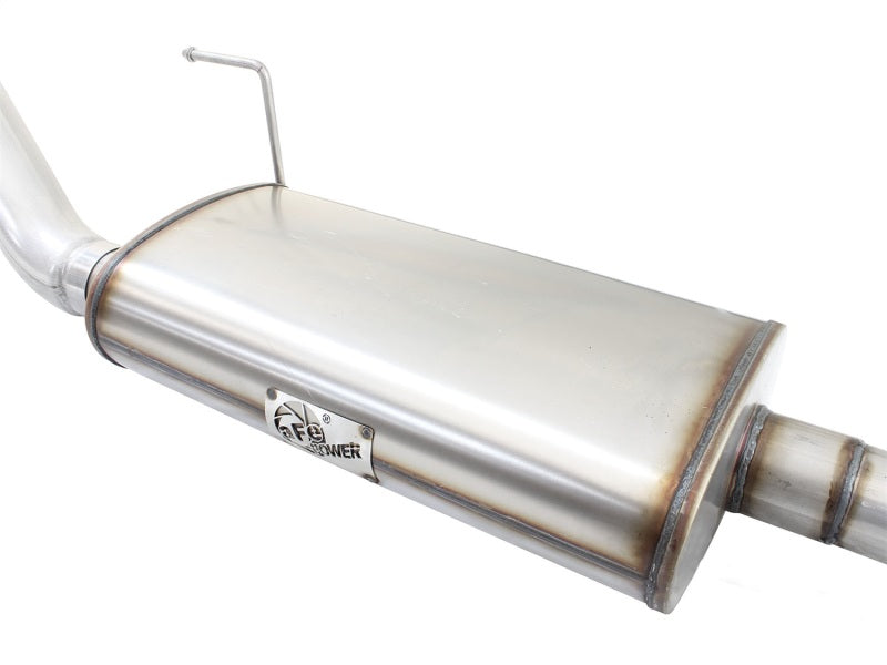AFE 49-43073-P rce XP Exhaust 3in-3.5in SS Single Side Ext CB w/ Polished Tips