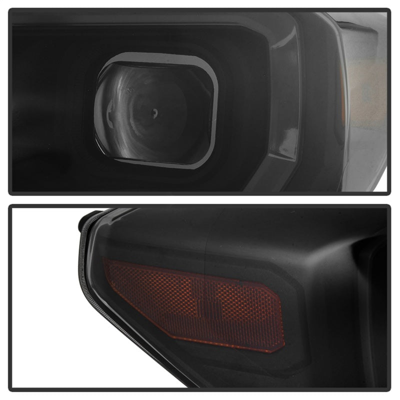 xTune 9043000 16-18 fits Toyota Tacoma SR/SR5 DRL Proj Headlights w/Turn Signal